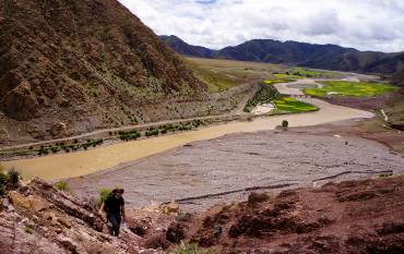 river in Tibet